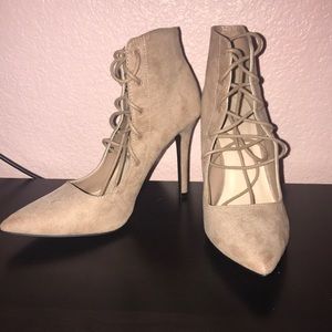 Pink/nude Charlotte Russe heels